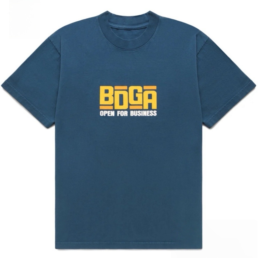 Bodega Business Tee Sea Blue XXL SS24 - Sold Out Brand New w/ Retail Tag